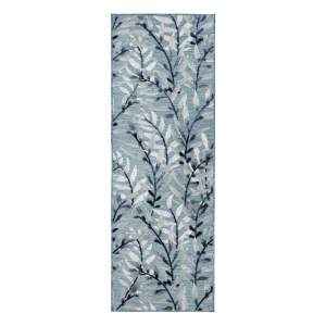 Modrý venkovní koberec běhoun 230×80 cm Willow – Flair Rugs
