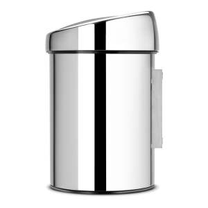 Dotykový ocelový odpadkový koš v leskle stříbrné barvě 3 l Touch Bin – Brabantia