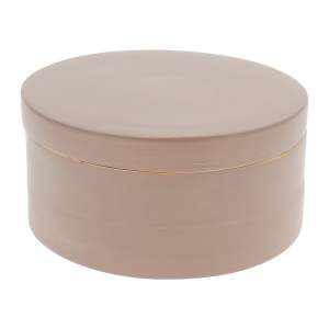 Hnědý bambusový úložný box s víkem Compactor Bamboo Box