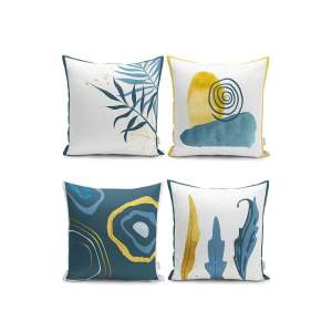 Povlaky na polštáře v sadě 4 ks 43×43 cm – Mila Home