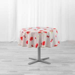 Ubrus ø 180 cm Sweet poppy – douceur d’intérieur