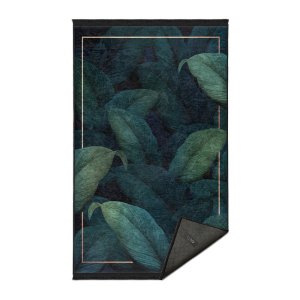Pratelný koberec v petrolejové barvě 80×150 cm Unique – Mila Home