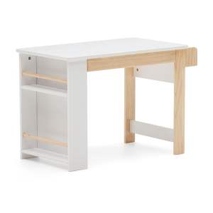 Dětský psací stůl s bílou deskou 40×77 cm Serwa – Kave Home
