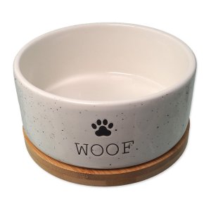 Keramická miska pro psa ø 16 cm Dog Fantasy WOOF – Plaček Pet Products