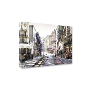 Obraz Styler Canvas Watercolor Paris II, 60 x 80 cm