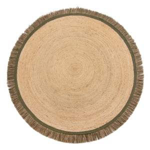 Kulatý koberec v přírodní barvě ø 180 cm Kahana – Flair Rugs