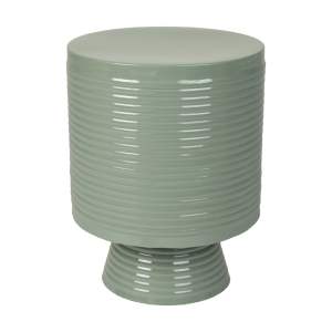 Kovový kulatý odkládací stolek ø 35 cm Sven – White Label
