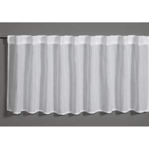 Bílá záclona 45×140 cm Jacquard-Voile – Gardinia