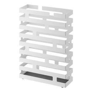 Bílý stojan na deštníky YAMAZAKI Brick, šířka 30 cm