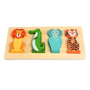 Dřevěné puzzle Colourful Creatures – Rex London