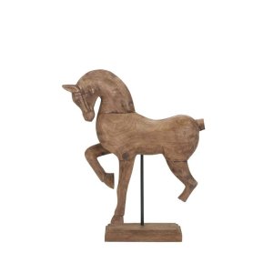Dřevěná soška Horse – Light & Living