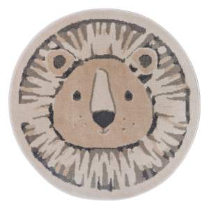 Béžový dětský koberec ø 140 cm Lion – Hanse Home