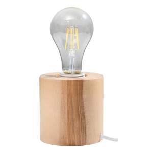 Dřevěná stolní lampa Nice Lamps Elia