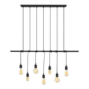 Černé kovové závěsné svítidlo Opviq lights Vincent