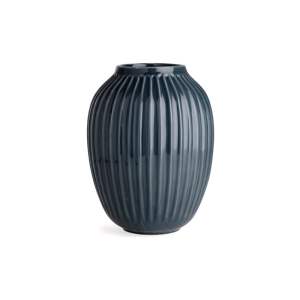 Antracitová kameninová váza Kähler Design Hammershoi, ⌀ 20 cm
