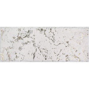 Bavlněné nášlapy na schody v krémovo-zlaté barvě v sadě 16 ks 25×65 cm Simli Altin – Vitaus