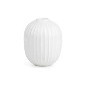 Bílý porcelánový svícen Kähler Design Hammershoi, výška 10 cm