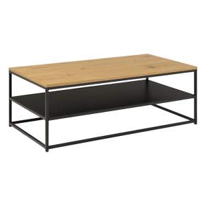 Černý konferenční stolek 60×120 cm Gila – Actona