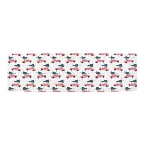 Bavlněný běhoun na stůl s vánočním motivem 40×140 cm Christmas Ride – Butter Kings