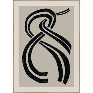 Obraz 70×100 cm Two Cords – Malerifabrikken