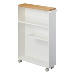 Bílý kovový koupelnový regál 47,5×68 cm Tower – YAMAZAKI