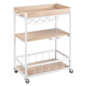Servírovací stolek na kolečkách 40×80 cm Rustico – Wenko