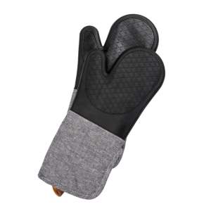 Sada 2 kuchyňských chňapek Wenko Black Outdoor Kitchen Ada