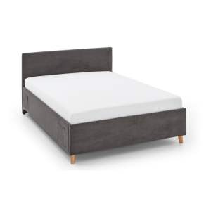 Antracitová dětská postel s úložným prostorem 120×200 cm Cool – Meise Möbel