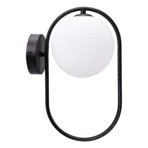 Černé nástěnné svítidlo Cordel – Candellux Lighting