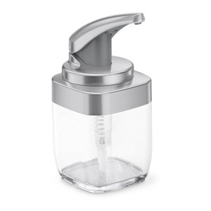 Kovový dávkovač mýdla 444 ml – simplehuman