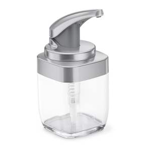 Kovový dávkovač mýdla 444 ml – simplehuman