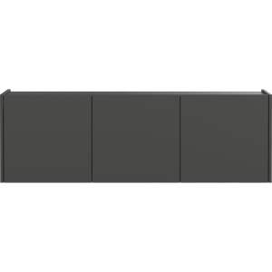 Antracitový TV stolek 138×45 cm Piana – Germania