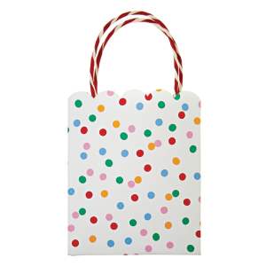 Dárkové tašky v sadě 8 ks 13×8 cm Spotty – Meri Meri