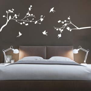 Samolepka Ambiance Flight Of Birds, 55 x 75 cm