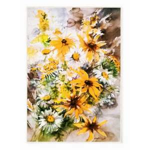 Žlutý pratelný koberec 160×230 cm New Carpets – Oyo home