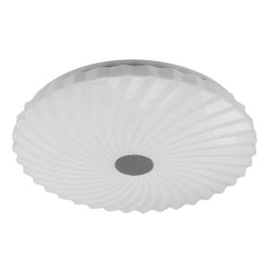 Bílé stmívatelné LED stropní svítidlo na dálkové ovládání 38,5×38,5 cm Calipso – Candellux Lighting