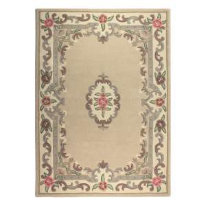 Béžový vlněný koberec Flair Rugs Aubusson, 150 x 240 cm