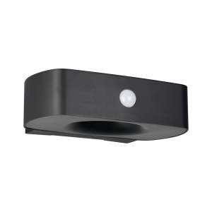 LED nástěnné solární venkovní svítidlo (výška 6 cm) Bilbao – Trio