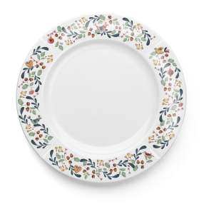 Bílý porcelánový talíř ø 27 cm Grand Cru Cottage – Rosendahl