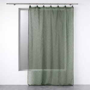 Khaki voálová záclona 140×240 cm Linka – douceur d’intérieur