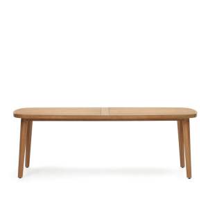 Zahradní jídelní stůl 100×225 cm Maset – Kave Home