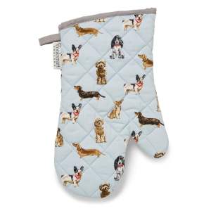 Bavlněná kuchyňská rukavice Cooksmart ® Curious Dogs