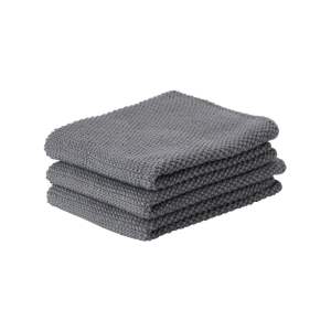 Bavlněné utěrky v sadě 3 ks 27×27 cm – Zone
