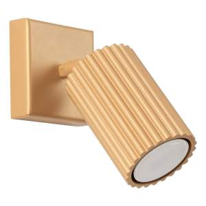 Nástěnné svítidlo ve zlaté barvě Gleam – Nice Lamps