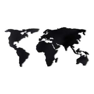 Nástěnná mapa 120×60 cm Silhouette – Bystag
