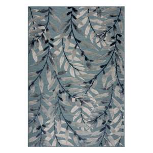 Modrý venkovní koberec 290×200 cm Willow – Flair Rugs