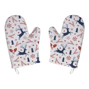 Vánoční chňapky v sadě 2 ks Christmas Symbols – Butter Kings