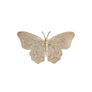 Kovová nástěnná dekorace 41×23 cm Butterfly – Light & Living
