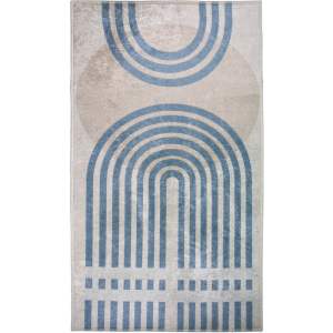 Modrý/šedý koberec 230×160 cm – Vitaus