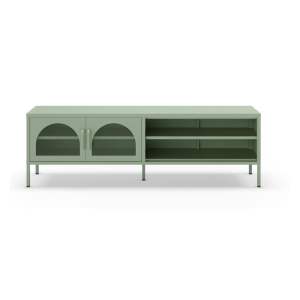 TV stolek v mentolové barvě 160×50 cm Diora – Marckeric